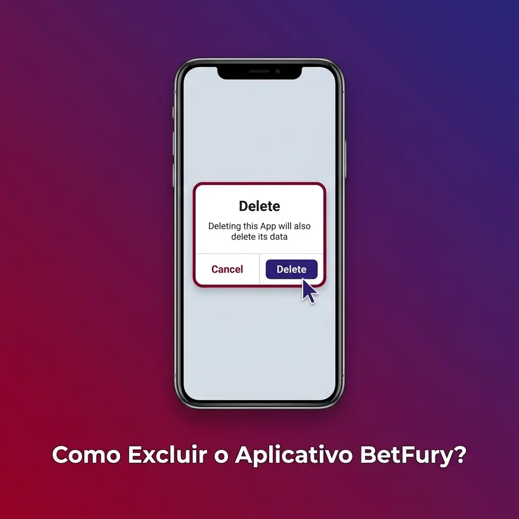 Passo a passo para excluir o aplicativo BetFury no Android e iPhone com opções de desinstalação